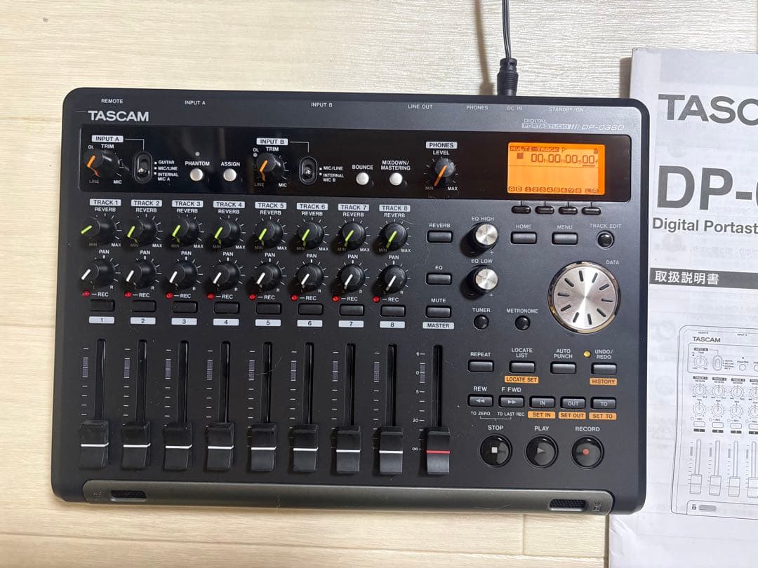 配信機器・PA機器・レコーディング機器 TASCAM DP-03SD MTR
