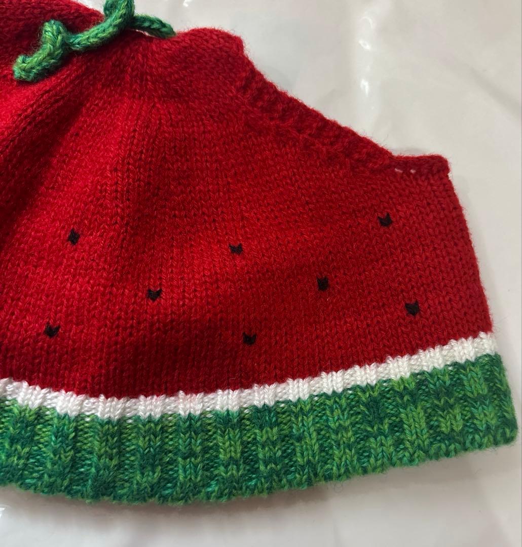 LOVOT すいかニットキャップ熊本限定