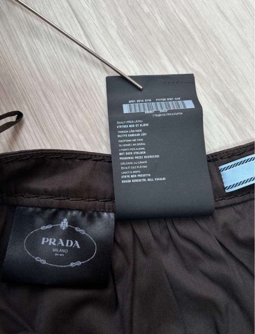 PRADA プラダ フレアスカート 膝丈スカート 38