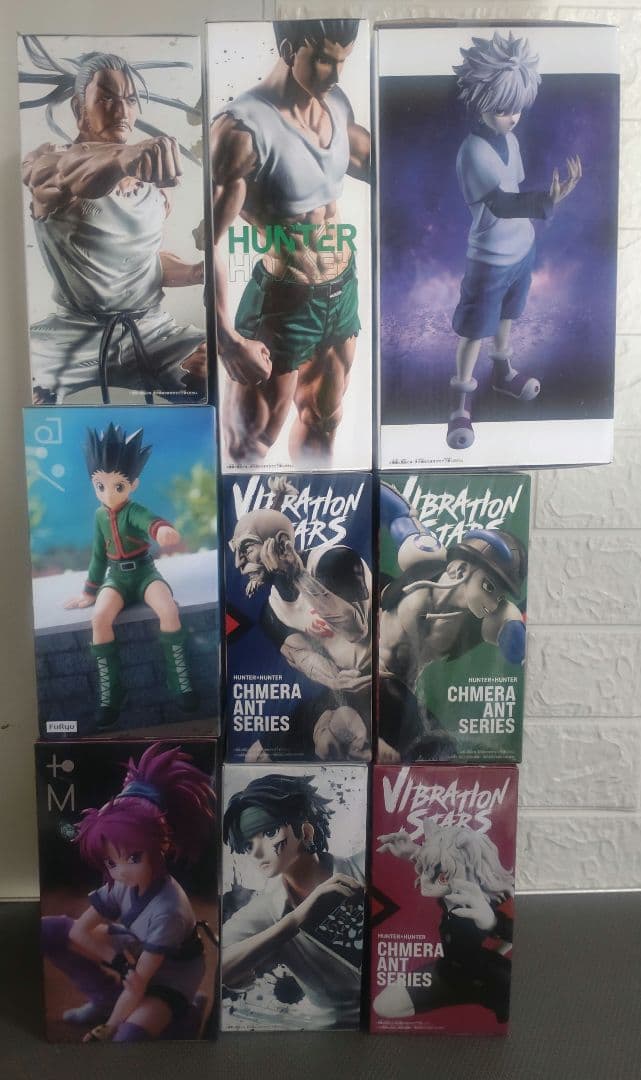 HUNTER×HUNTER フィギュア まとめ売り 9体セット 新品未開封 - メルカリ