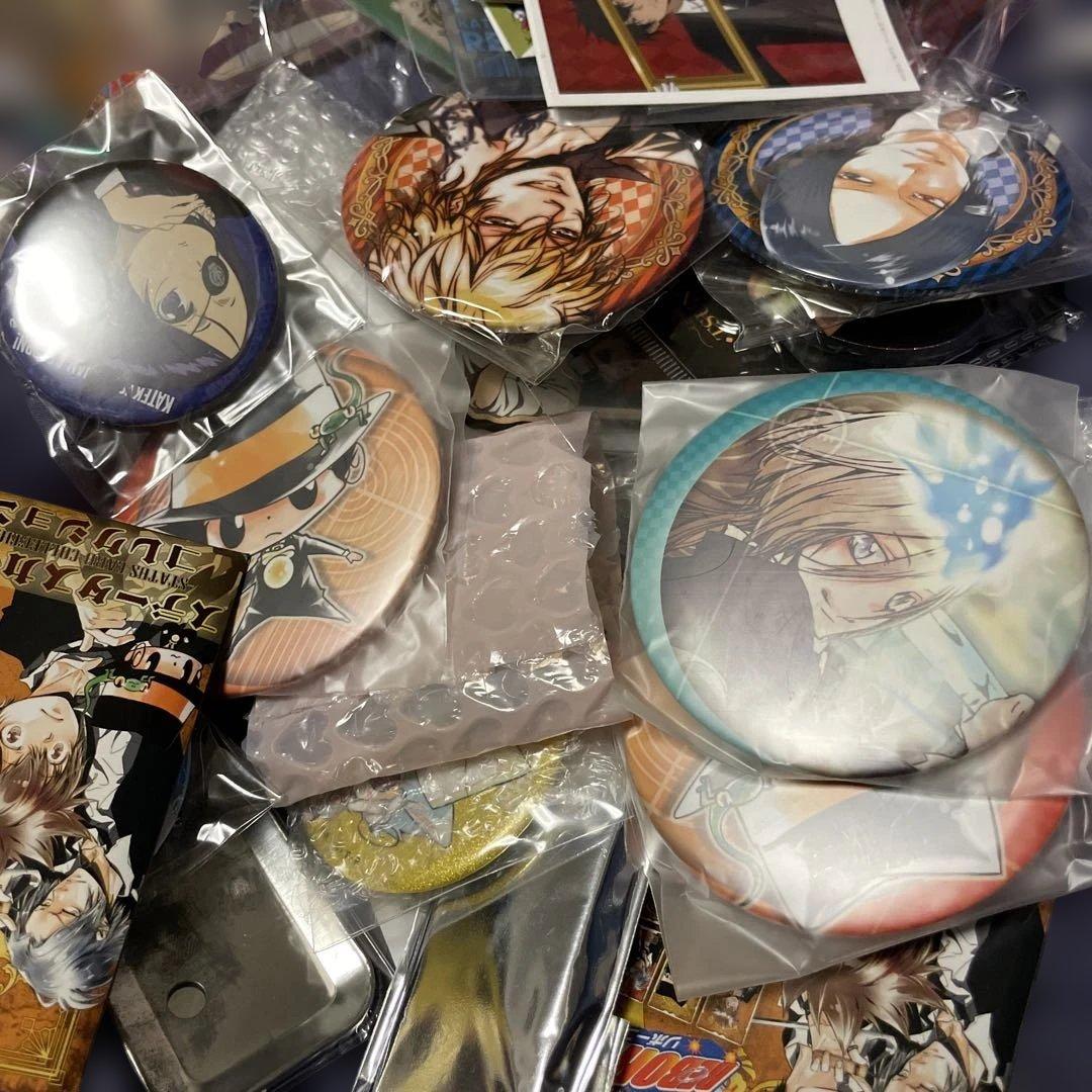 リボーン】缶バッジ・アクリル系・紙類まとめて売り - メルカリ