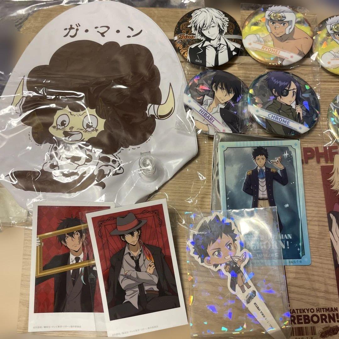 リボーン】缶バッジ・アクリル系・紙類まとめて売り - メルカリ