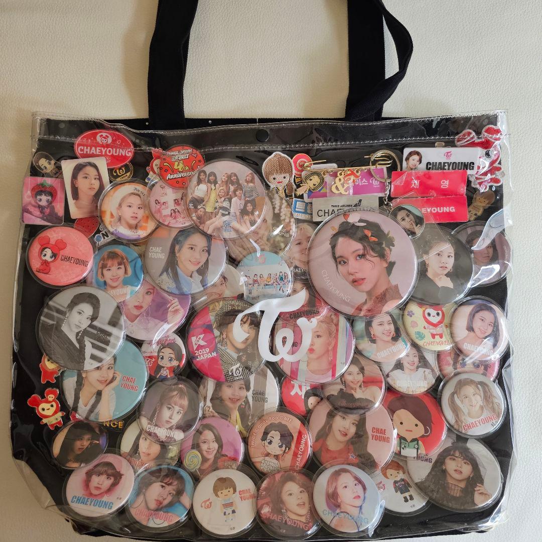 TWICE チェヨン缶バッジ 痛バ