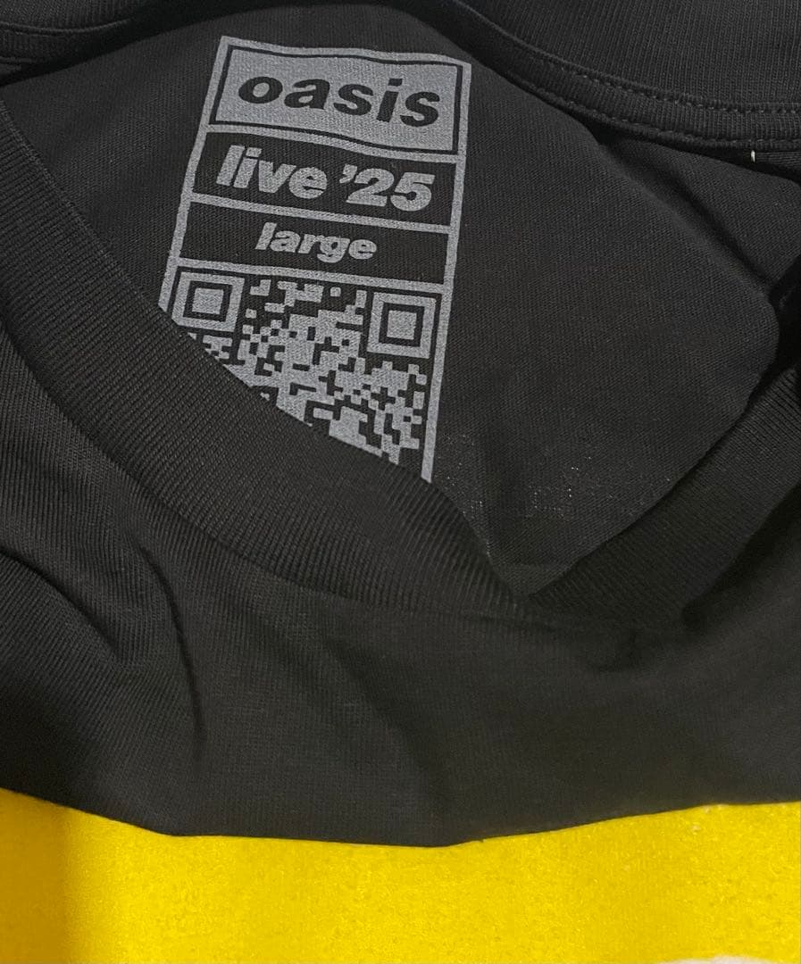 ◆UK限定◆oasis マンチェスター　オフィシャルTシャツ　L 完売品❗️