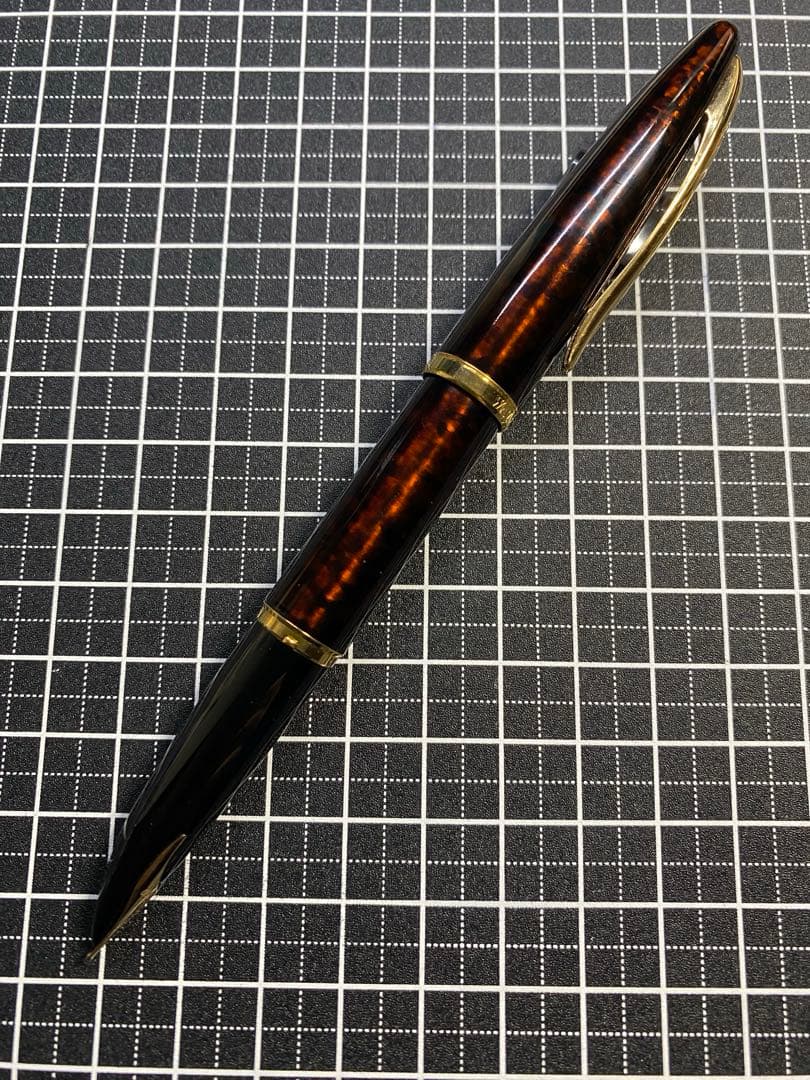 WATERMAN CARENE AMBER-SHIMMER 万年筆 字幅M