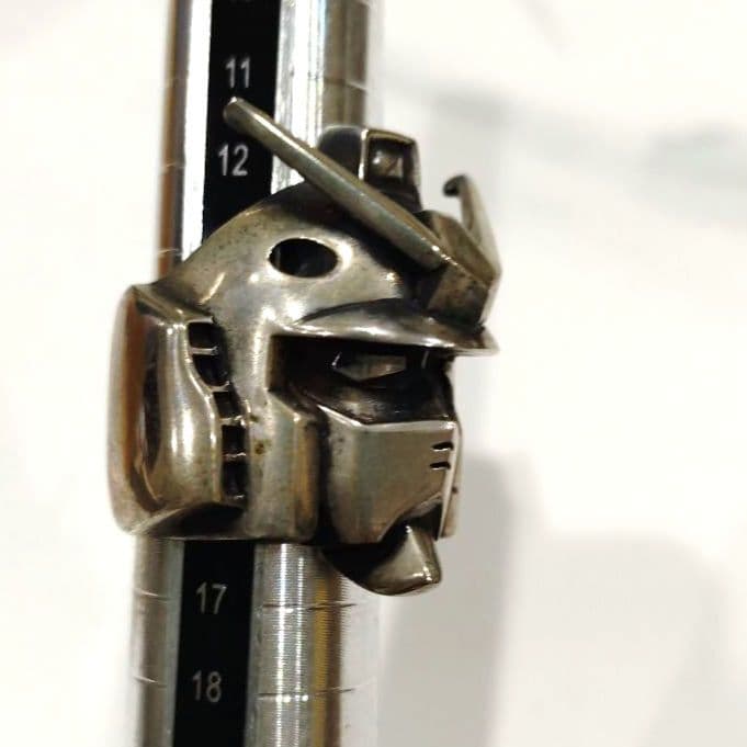 JAP工房 機動戦士ガンダム20周年 RX-78ガンダムヘッドシルバーリング