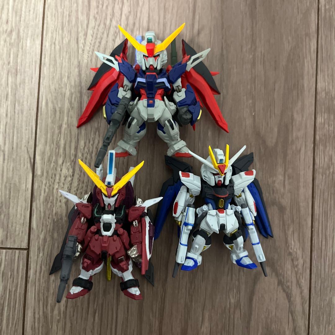 ガンダムコンバージ　機動戦士ガンダムSEED destiny3体セット