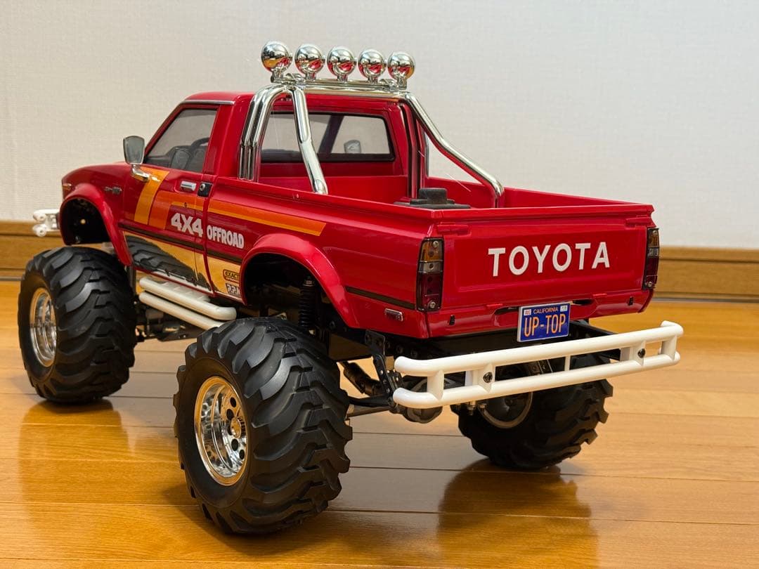 ★タミヤ トヨタハイラックスマウンテンライダー 再販品 室内走行のみ 美品！