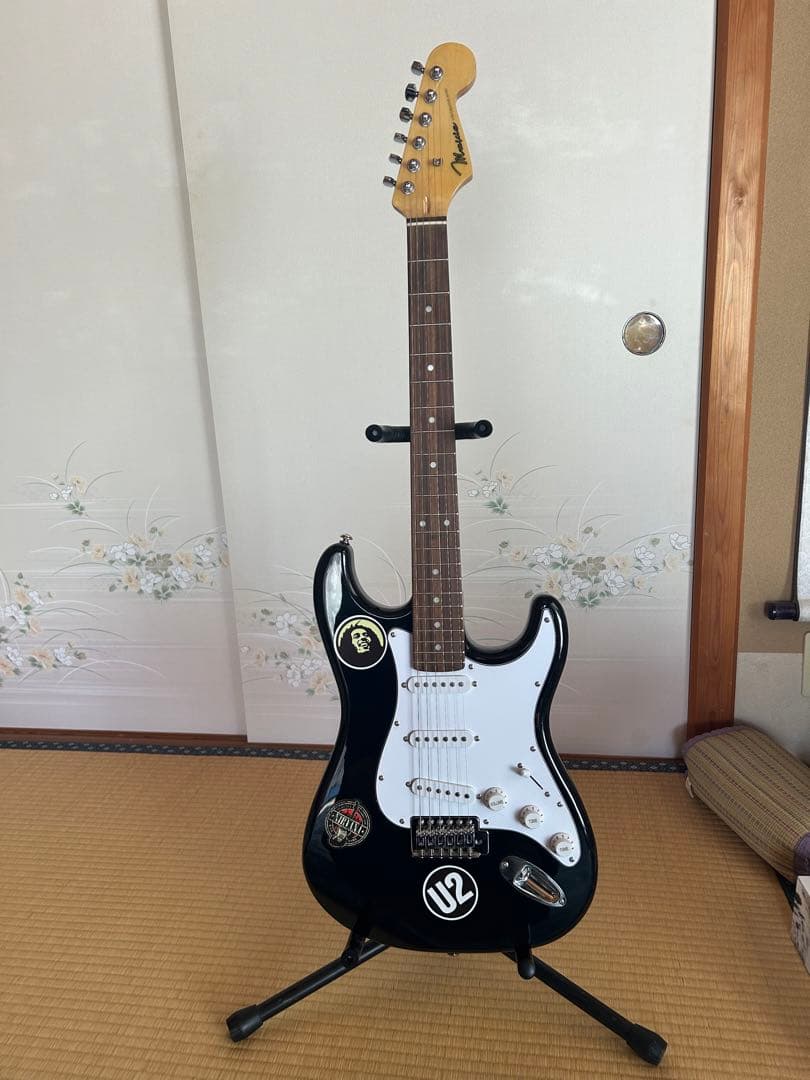 Mavis メイビス エレキギター ストラトキャスタータイプ 黒 イシバシ