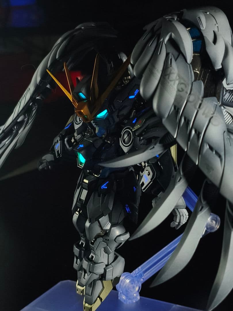 MGSD ウイングガンダムゼロ EW スノーホワイトプレリュード 全塗装完成