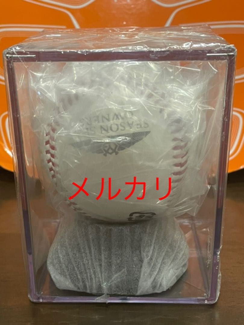 購入 原辰徳監督 シーズンシート 直筆サインボール