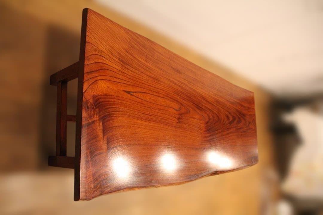 たつを【天板のみ】美品／ケヤキのダイニングテーブル