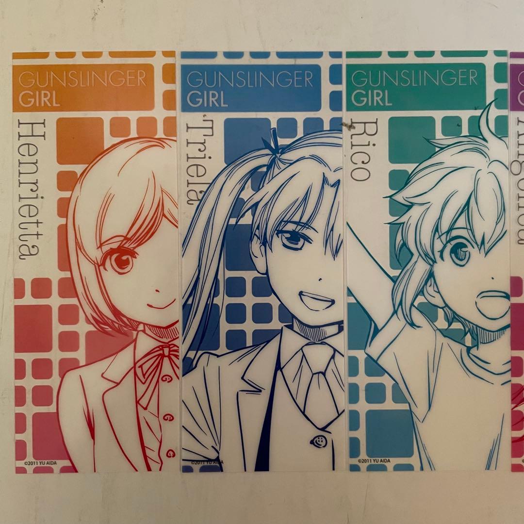 【全巻初版帯付き】GUNSLINGER GIRL 全巻セット 特典しおり全５種