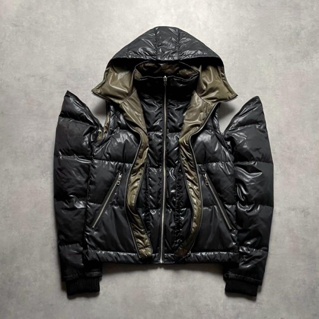 00s ppfm y2k archive gimmick down jacket - メルカリ