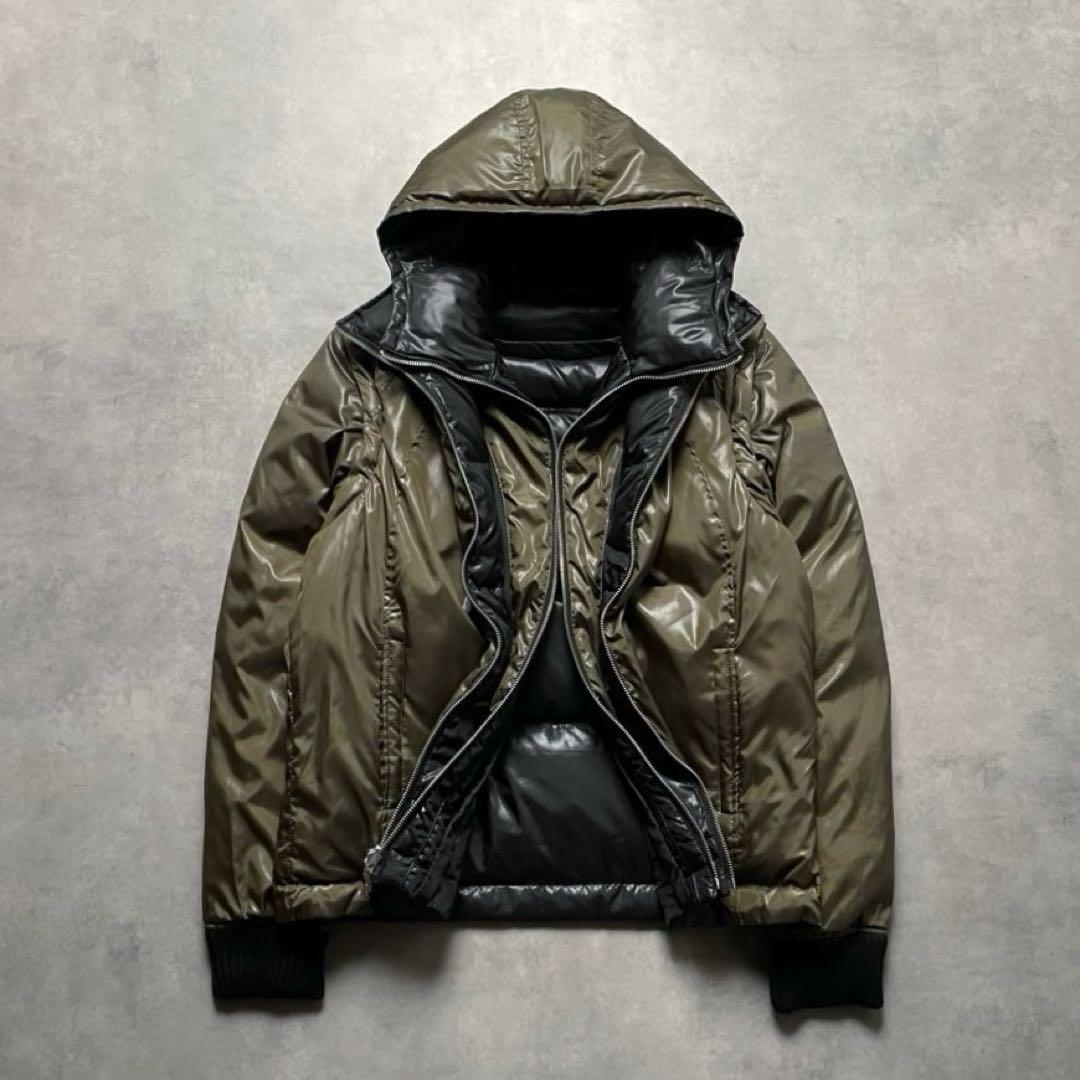 00s ppfm y2k archive gimmick down jacket - メルカリ