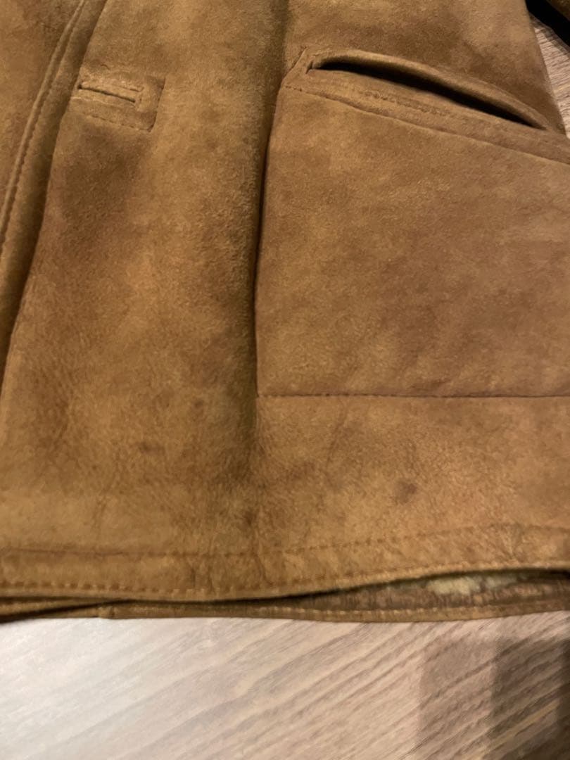 シープスキン　ランチコート　英国製