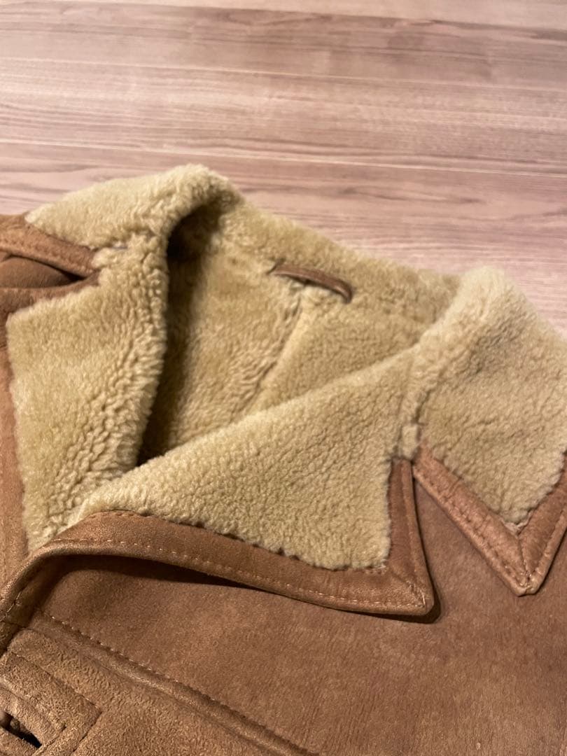 シープスキン　ランチコート　英国製