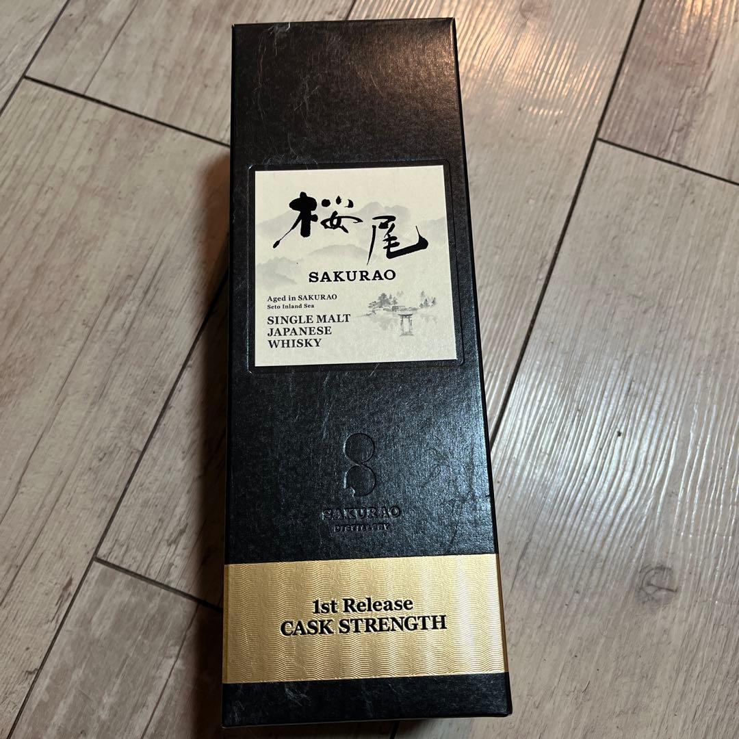 SAKURAO 桜尾ファーストリリース 700ml SAKURAO 桜尾ファーストリリース 700ml シングルモルトジャパニーズ