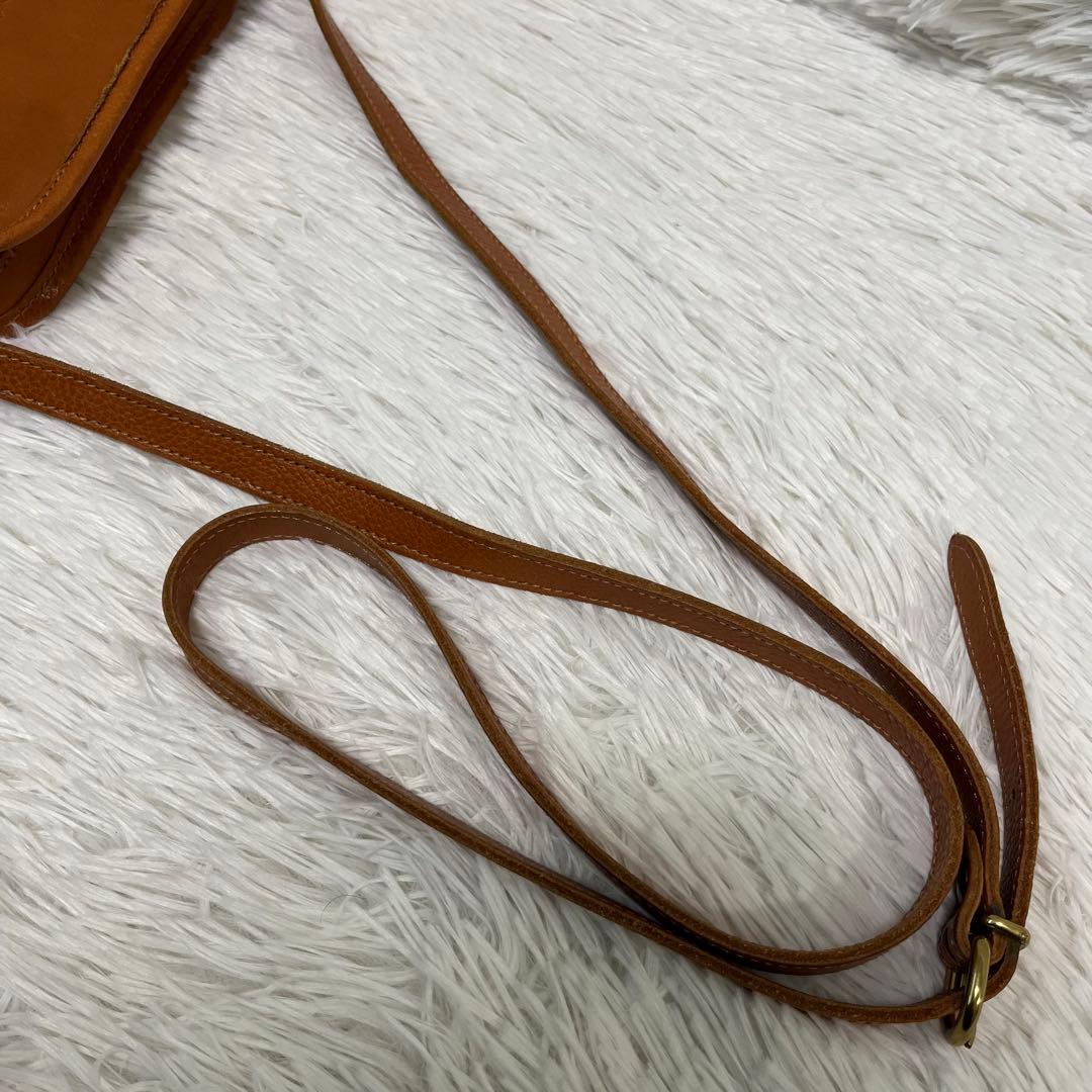 美品 イルビゾンテ ショルダーバッグ キャメル