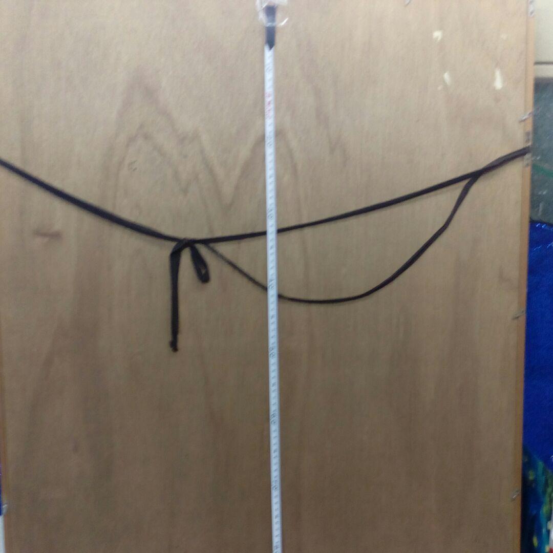 大型９０✕７８センチ手描き額装日本美人画旧家蔵出し作者不詳ヴィンテージ絵画当時物