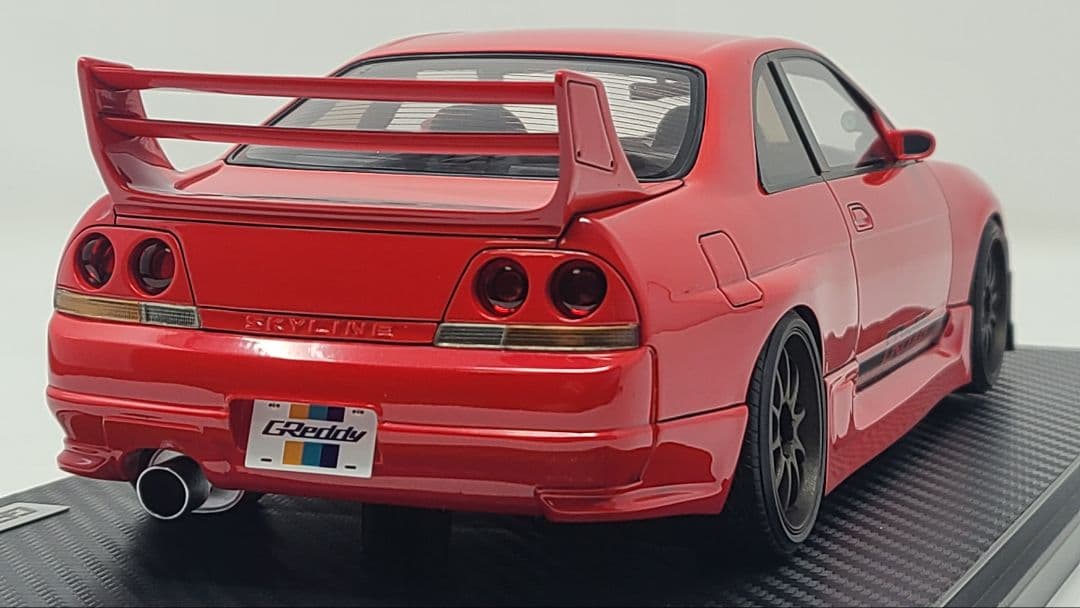 (今だ) 1/18 GReddy GT-R BCNR33