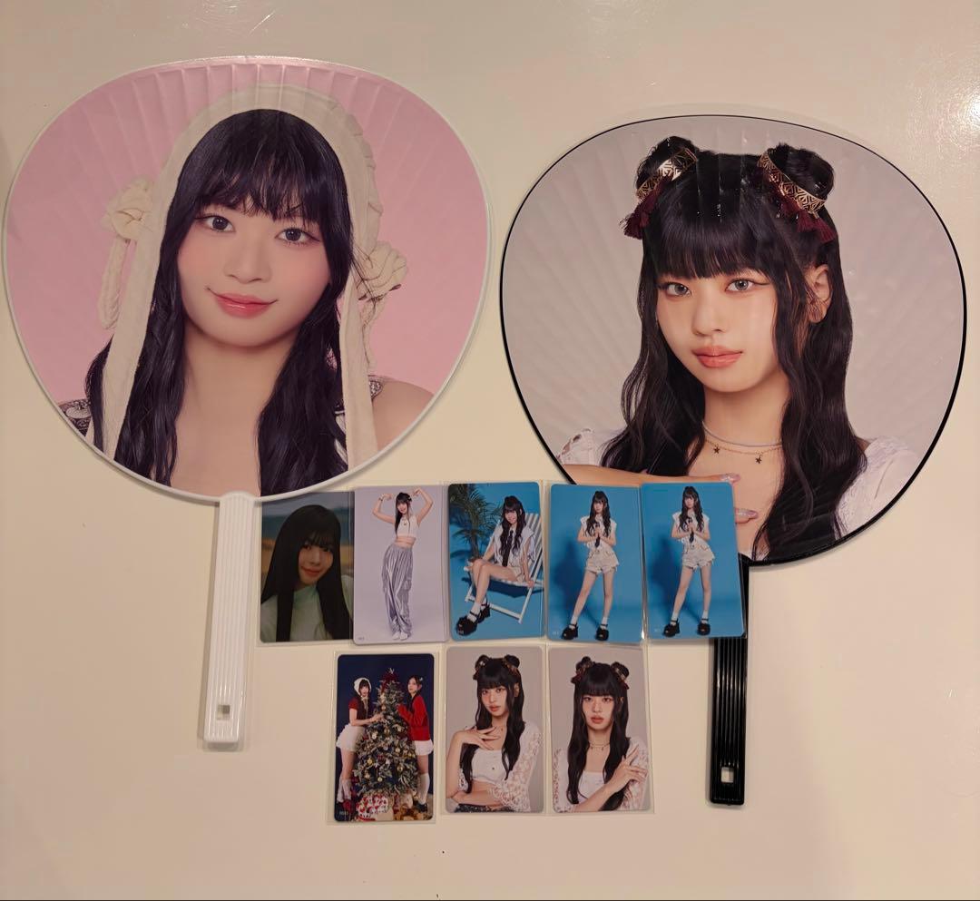 ME:I RINON 村上璃杏うちわトレカセット】リノン ミーアイ - メルカリ