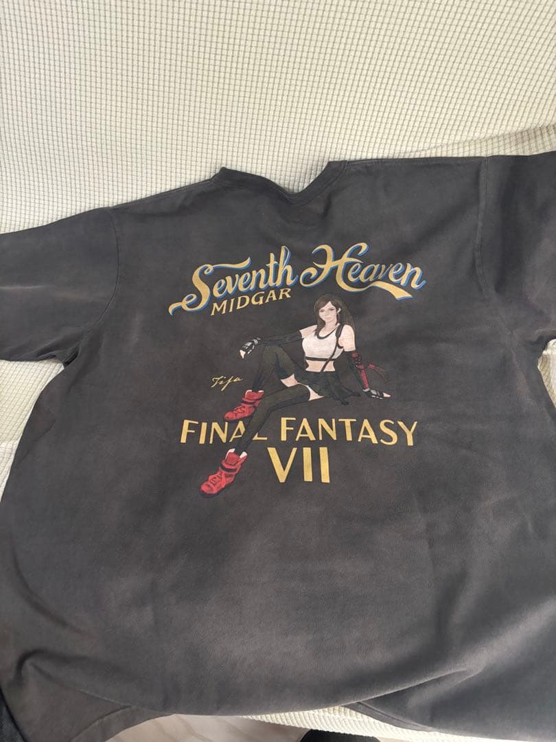 AVIREX × FINAL FANTASY VII TIFA Tシャツ XL Tifa Lockhart wants YOU