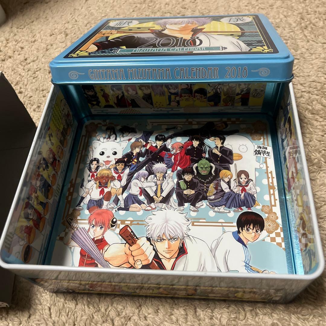 銀魂 日めくりカレンダー 缶のみ 2018