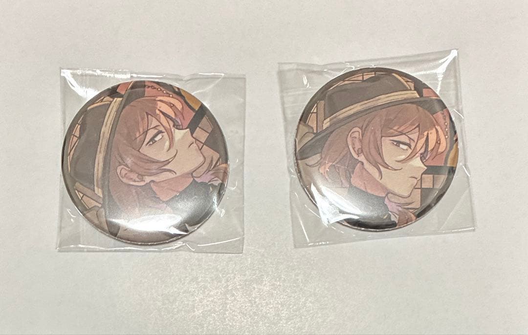 文豪ストレイドッグス 缶バッジ ゲーマーズ 冬の本まつり 中原中也 2個