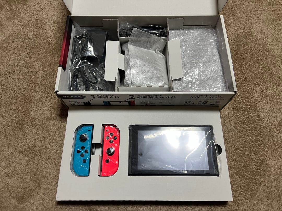 【完備品】Nintendo Switch　スイッチ　本体セット箱あり