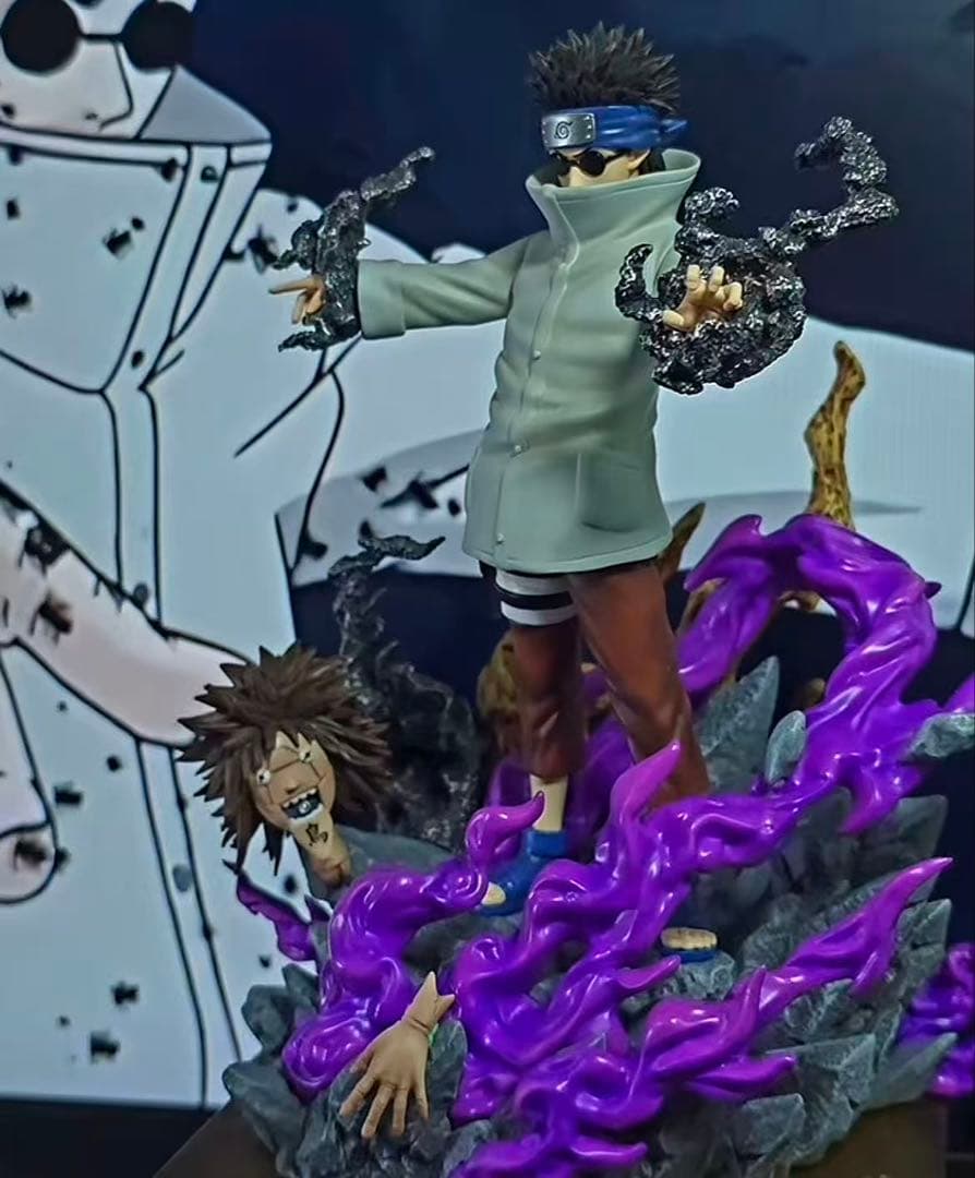 ナルト 油女シノ ガレージキット ガレキ スタチュー③