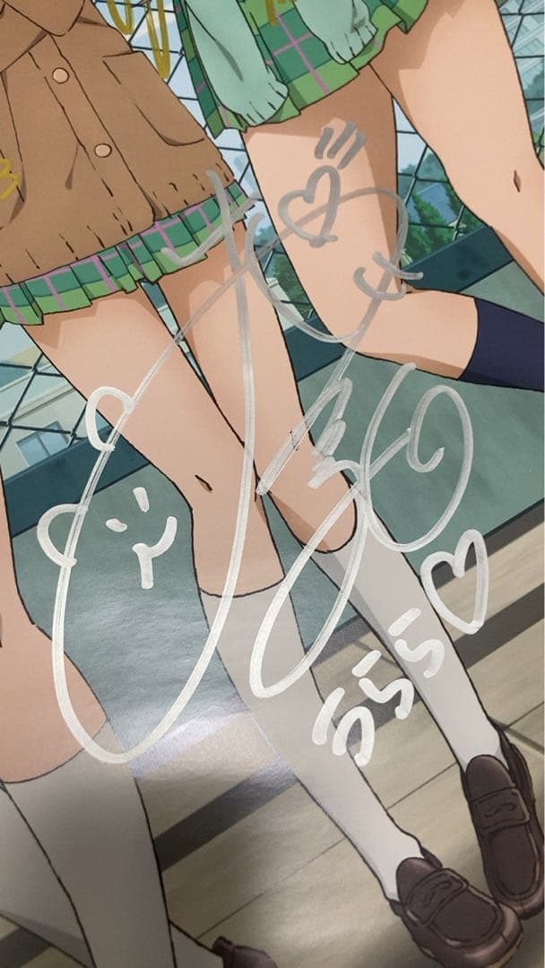 ☆当選のご案内つき☆ さばげぶっ！　声優5名　サイン入りポスター