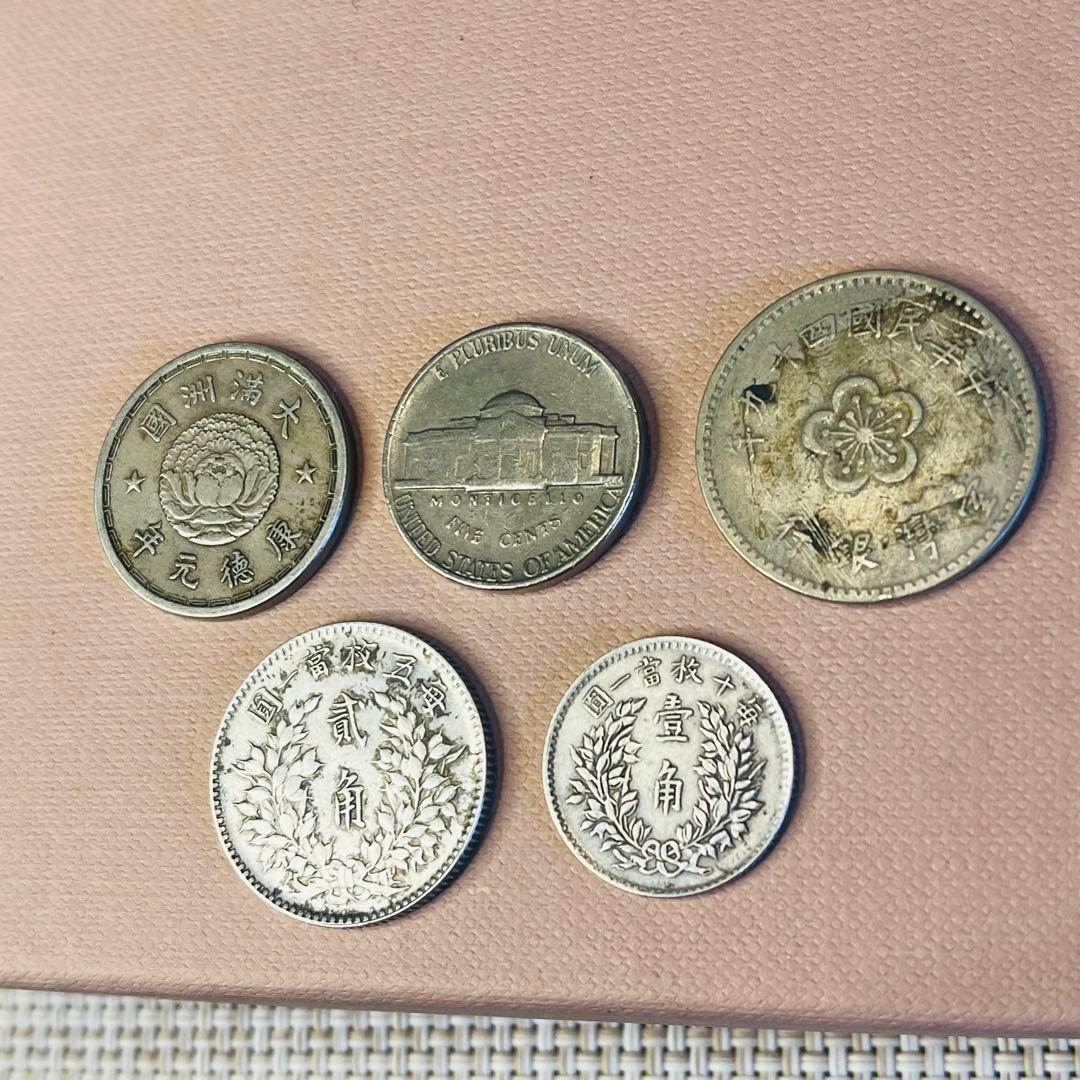 中華民国 アメリカ 大満州国 袁世凱中華民国ランダム 5枚セット