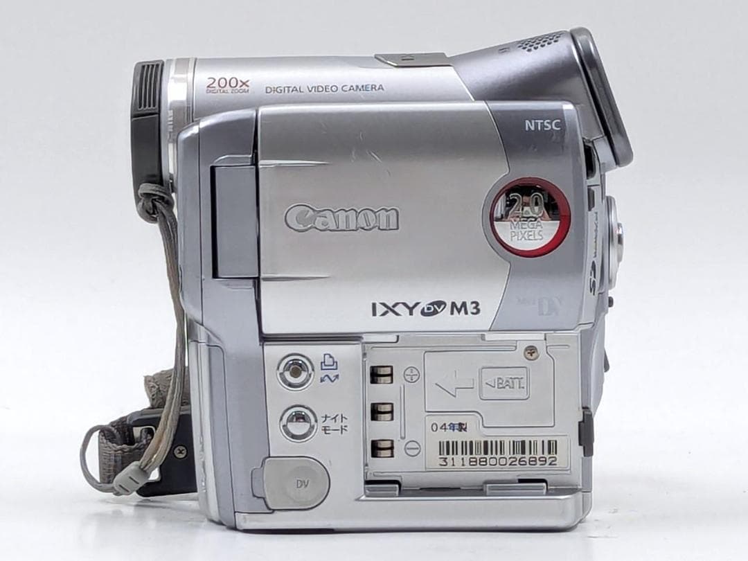 miniDVのダビングに！Canon ビデオカメラ DM-IXY DV M3 1