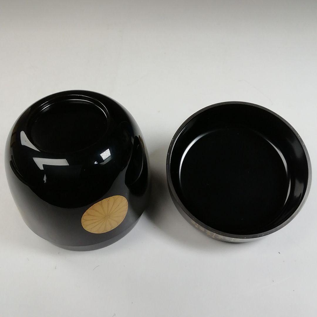 T991 棗 『高台寺蒔絵』『中棗』『佐々木麗峰 造』 共箱 茶道具