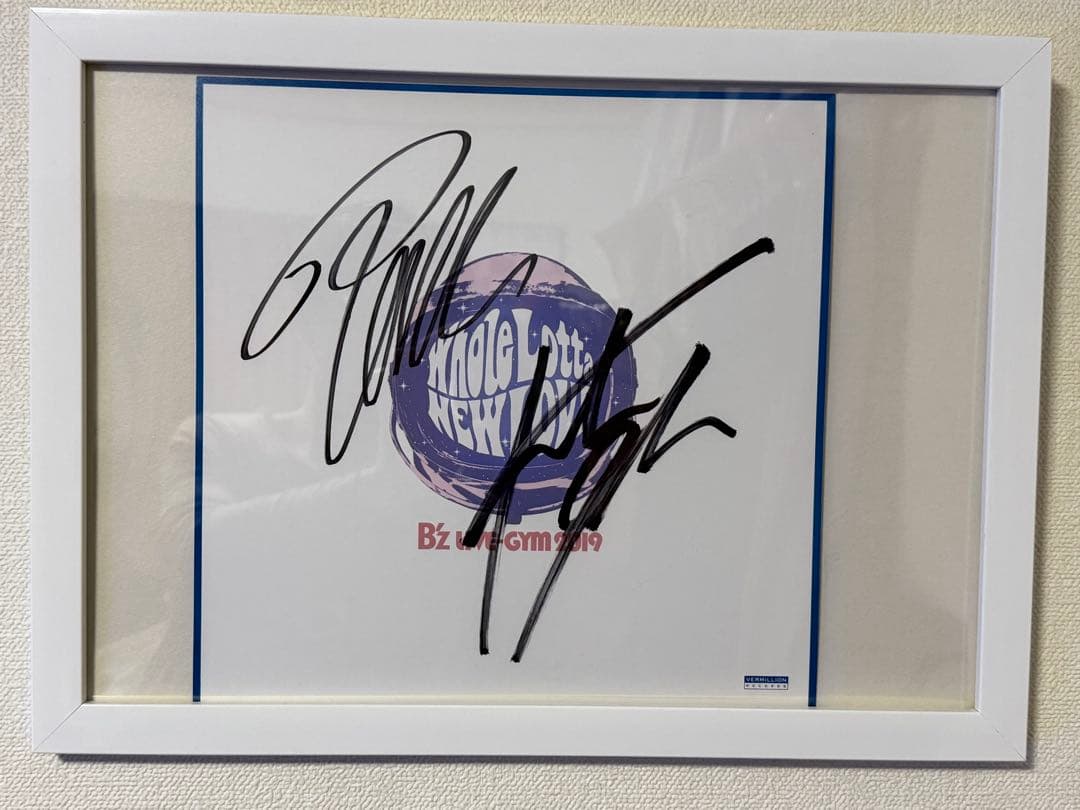 B'z 直筆サイン色紙(newlove) B'z 直筆サイン色紙(newlove) B'z 直筆サイン色紙(newlove) 2025年最新