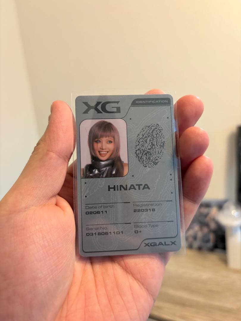 XG HINATA ヒナタ トレカ THE CORE - 核 IDカード - メルカリ