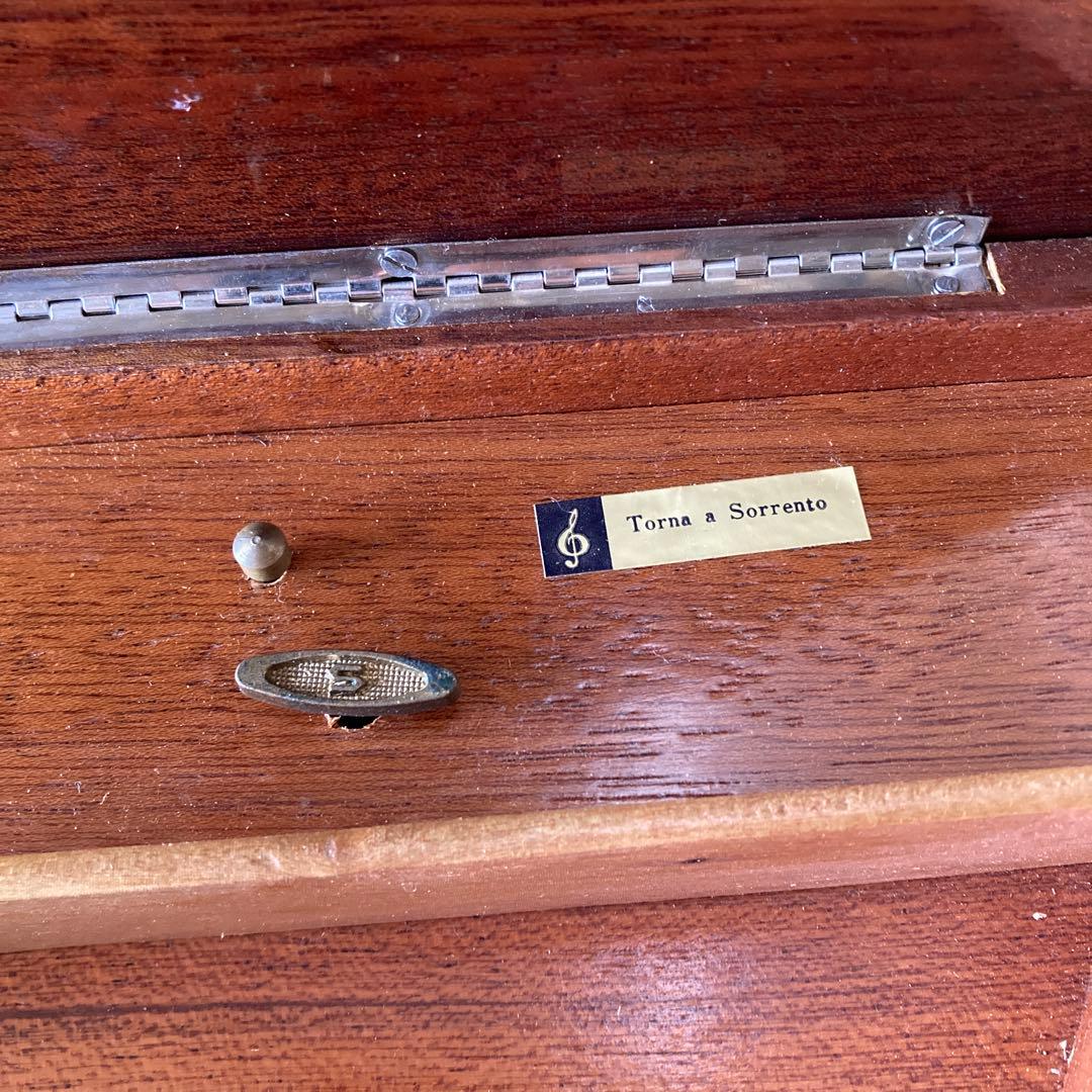 象嵌 三角 テーブル オルゴール コーヒーテーブル