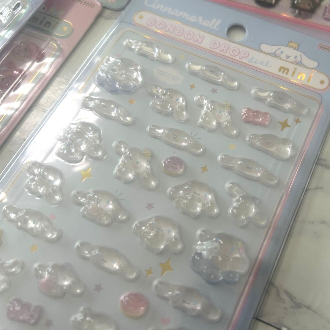 【正規品】 ボンボンドロップシール mini サンリオ 8セット