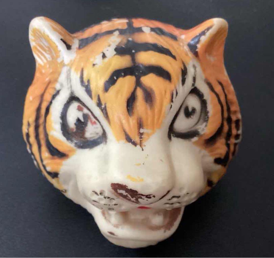 当時物　中嶋製作所　「タイガーマスク」　ソフビ　スタンダードサイズ