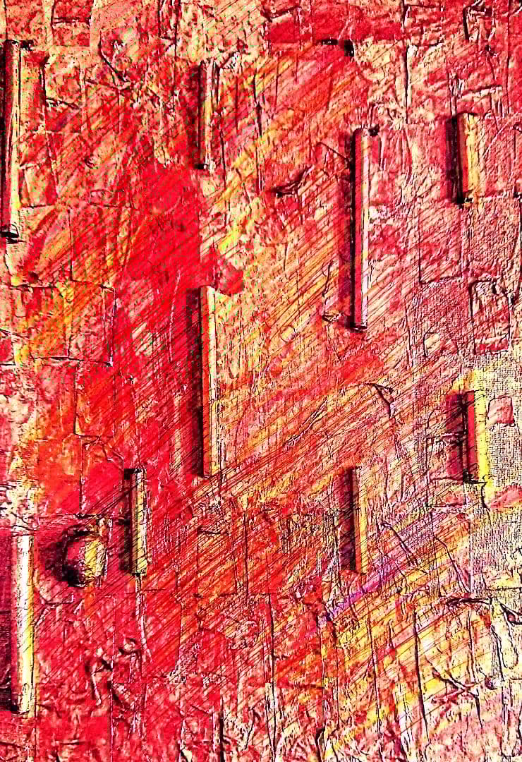 絵画 #Heart of Gold sigeyosi aoki 2022 10 10