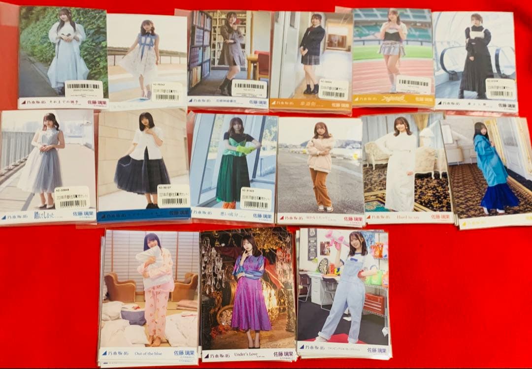 乃木坂46 生写真　まとめ売り　佐藤璃果　約670枚ほど