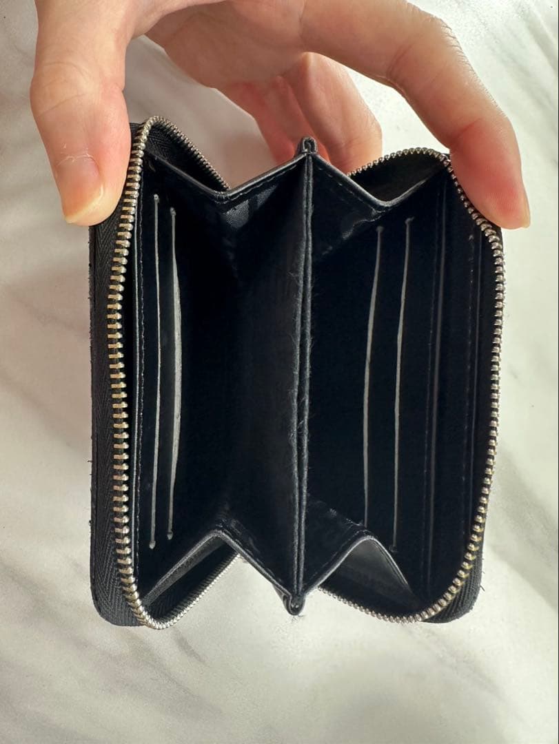 CHANEL ブラック キルティング ケース