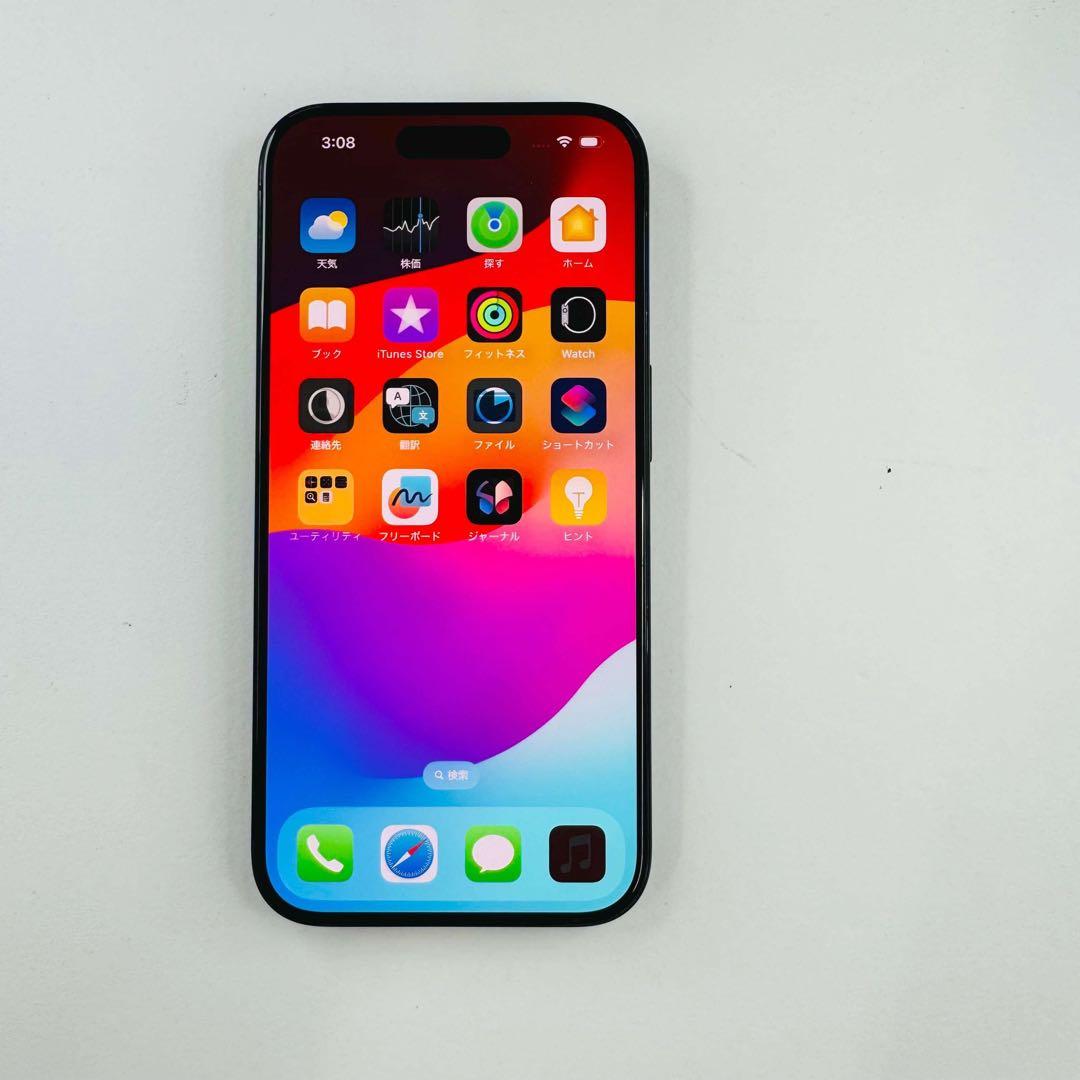 iPhone 15 Pro 128GB SIMフリー 美品バッテリー純正100％