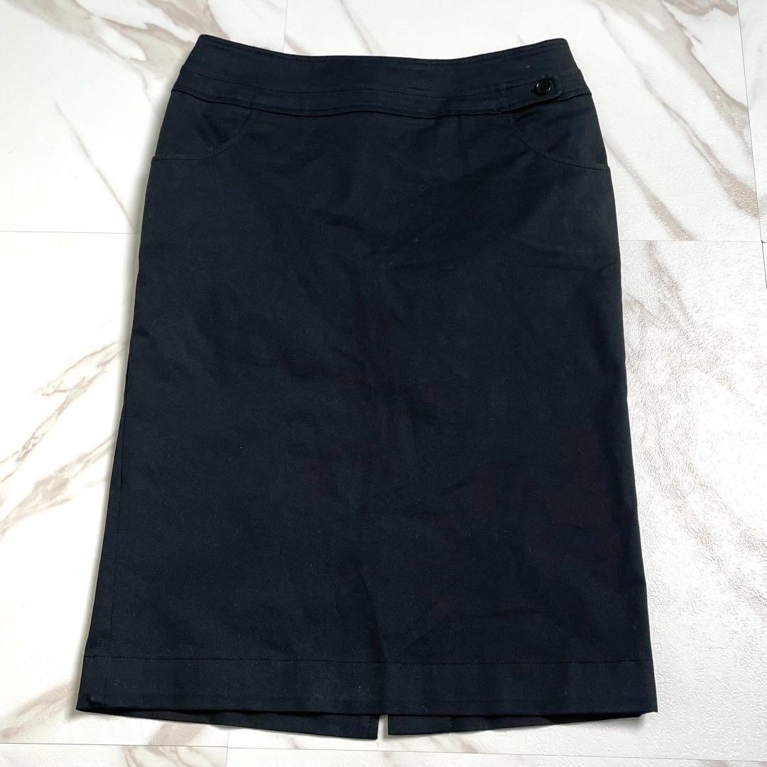 PRADA プラダスポーツ ミドルスカート タイトスカート レディース ネイビー