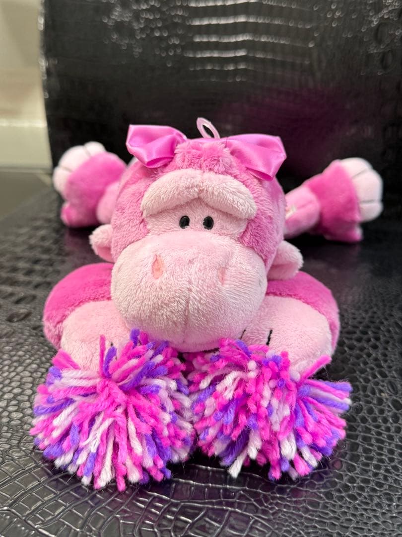 PLAZA ニキ NICI フィギュアペンポーチ チアリーダー ゴリラ