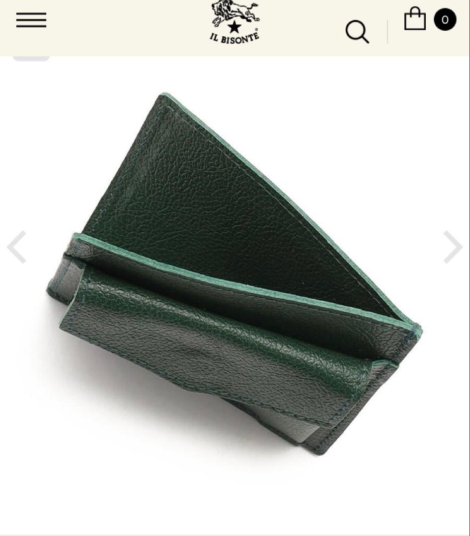 ILBISONTE イルビゾンテ 最新ミニ財布　ナチュラル　希望価格歓迎