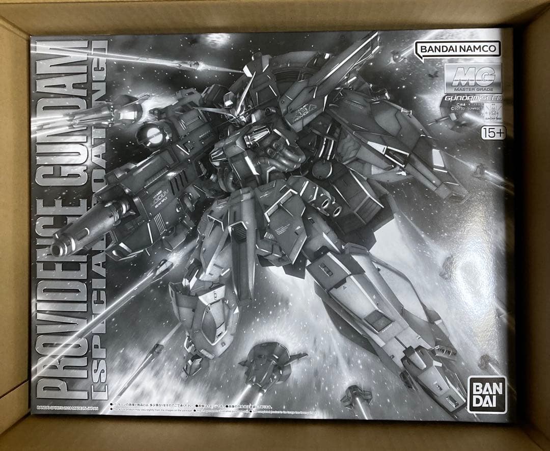 R*N様 MG 1/100 プロヴィデンスガンダム [スペシャルコーティング] MG 1/100プロヴィデンスガンダム【スペシャルコーティング】完成