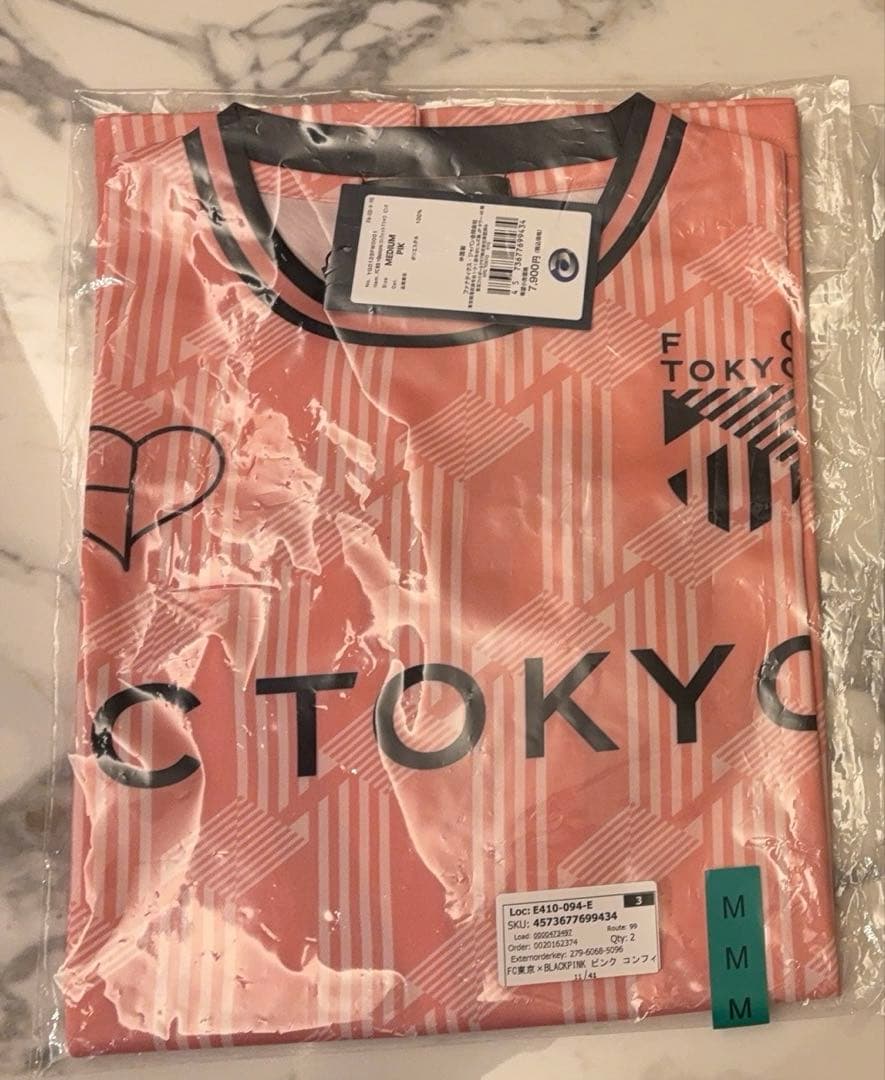 BLACKPINK × FC TOKYO コンフィットTシャツ ピンクMサイズ - メルカリ