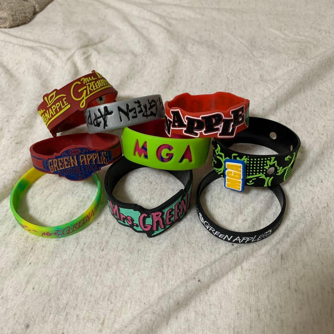 Mrs. GREEN APPLE ラバーバンド 8本セット
